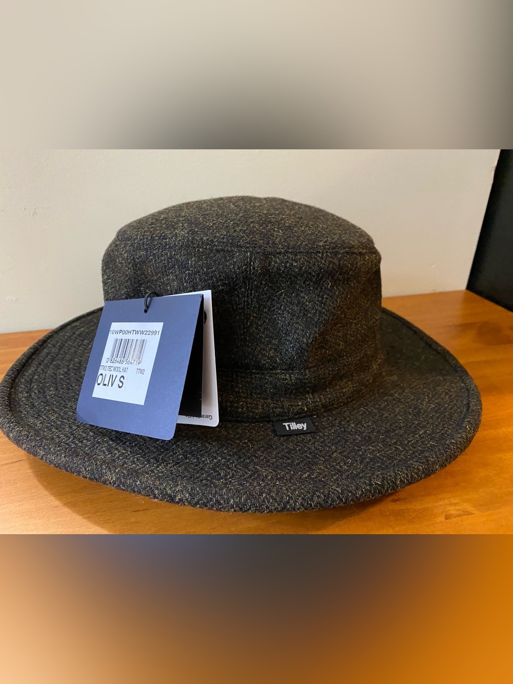 Tilley Unisex TTW2 Olive Tec Wool Hat Size S
